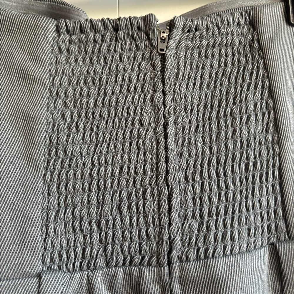 REFORMATION Deserae Dress size 8, Elegant Gray Women's Dress SIZE: 8 - Picture 6 of 6